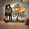 UnusualStandout Personalized Couple Love Tree Lights