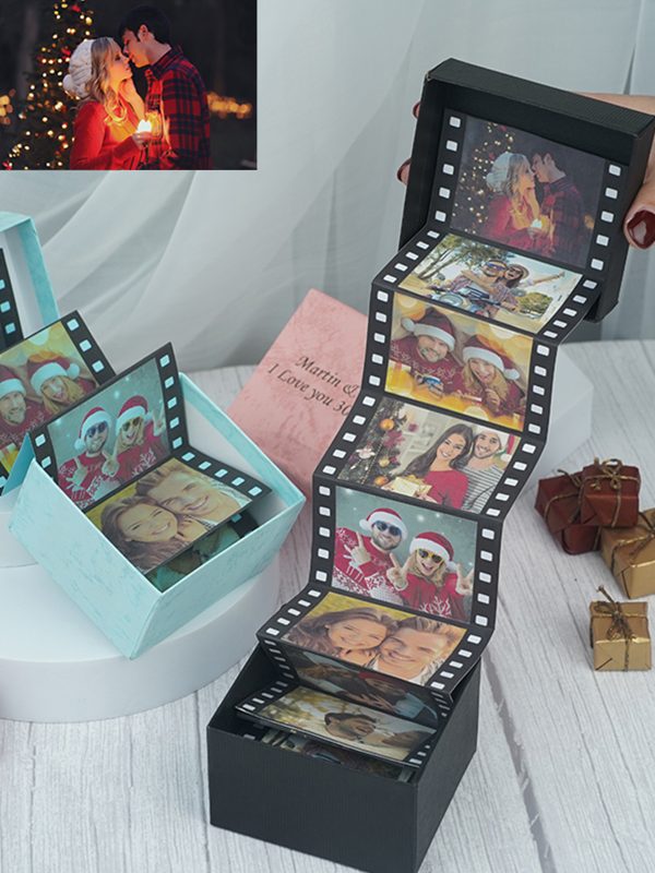 UnusualStandout Personalized Film Photo Souvenir Box