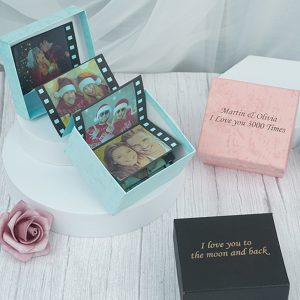 UnusualStandout Personalized Film Photo Souvenir Box