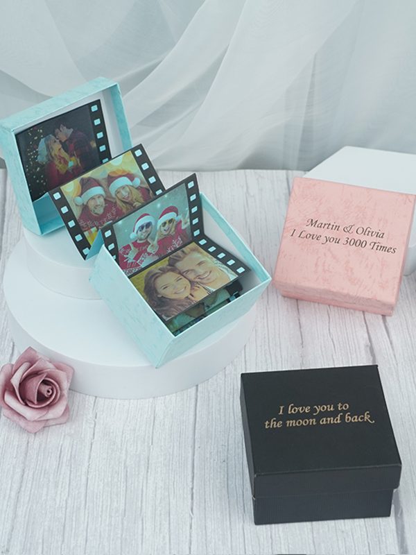 UnusualStandout Personalized Film Photo Souvenir Box