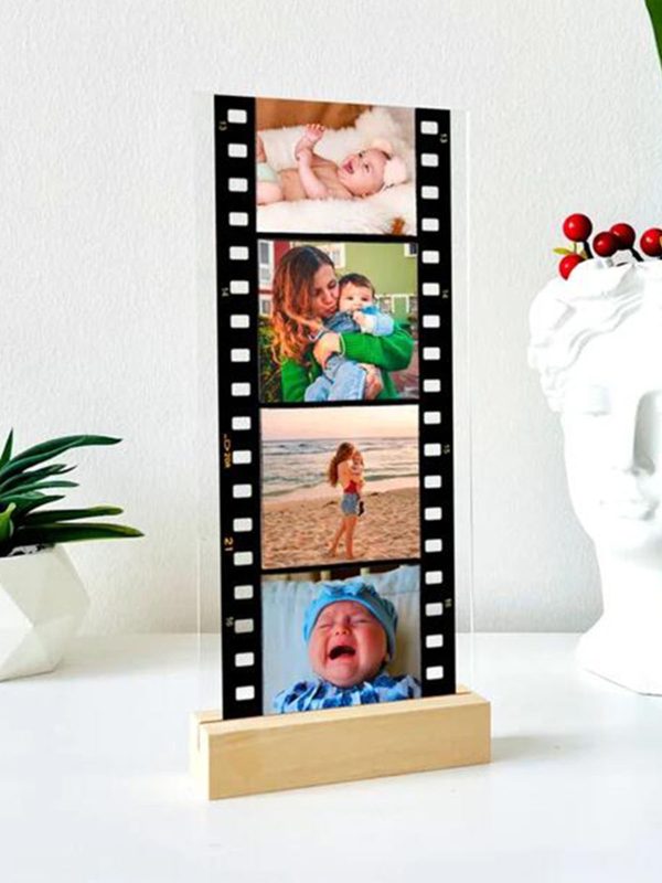 UnusualStandout Personalized Memory Film Acrylic Stand