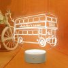 UnusualStandout Personalized Name Bus Night Light