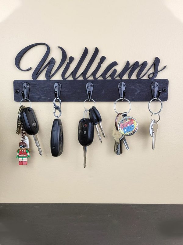 UnusualStandout Personalized Name Key Holder