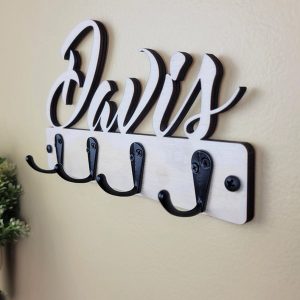 UnusualStandout Personalized Name Key Holder