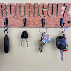 UnusualStandout Personalized Name Key Holder