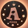 UnusualStandout Personalized Name Letter Night Light