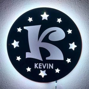 UnusualStandout Personalized Name Letter Night Light