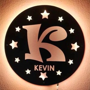 UnusualStandout Personalized Name Letter Night Light