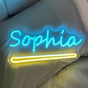 UnusualStandout Personalized Name Neon Sign