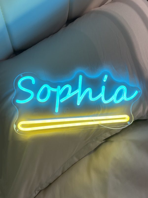 UnusualStandout Personalized Name Neon Sign