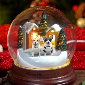 UnusualStandout Personalized Pet Dog Crystal Ball