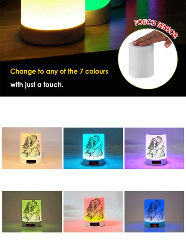 UnusualStandout Personalized Photo Night Light