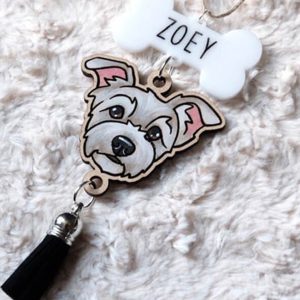 UnusualStandout Personalized Portrait Rearview Mirror Pendant