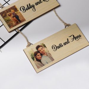 UnusualStandout #108 Custom Family Name Logo Hanging Decoration