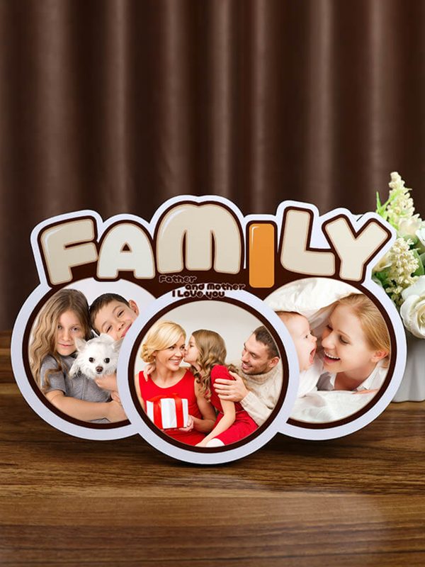 UnusualStandout #110 Custom Family Photo Frame