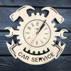 UnusualStandout #117 Personalized Car Service Poster Custom Wall Clock