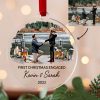 UnusualStandout #119 Personalized Couple Photo Christmas Decorations