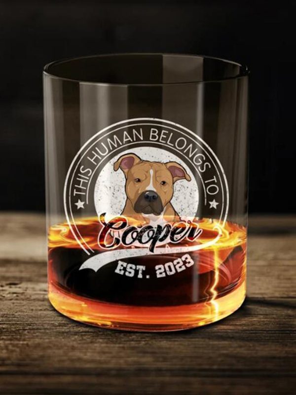 UnusualStandout #124 Personalized Custom Pet Portrait Beer Mug