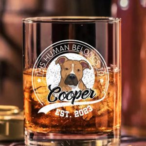 UnusualStandout #124 Personalized Custom Pet Portrait Beer Mug