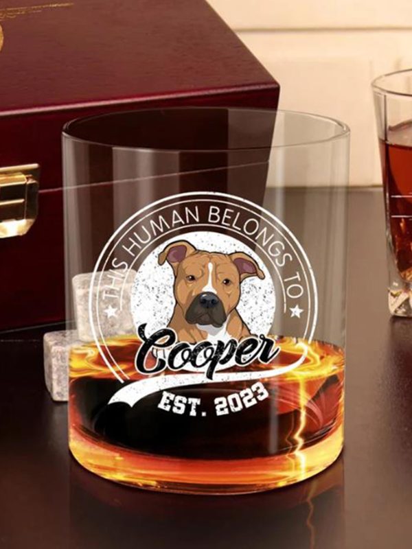 UnusualStandout #124 Personalized Custom Pet Portrait Beer Mug