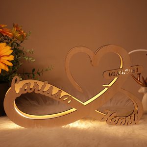 UnusualStandout #126 Custom Infinity Love Night Light