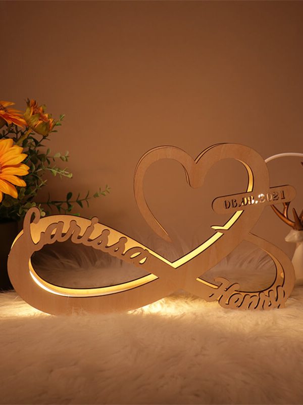 UnusualStandout #126 Custom Infinity Love Night Light