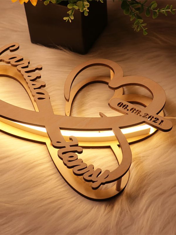 UnusualStandout #126 Custom Infinity Love Night Light