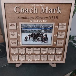 UnusualStandout #132 Personalized Gift for Coach Team Manager or Players