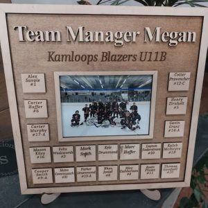 UnusualStandout #132 Personalized Gift for Coach Team Manager or Players