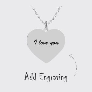 UnusualStandout #14 Personalized Heart Photo Necklace with Baby Feet