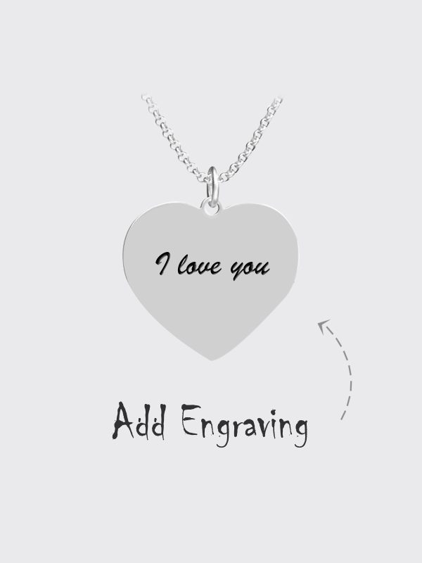 UnusualStandout #14 Personalized Heart Photo Necklace with Baby Feet