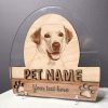 UnusualStandout #142 Personalized Engraved Pet Commemorative Plaque