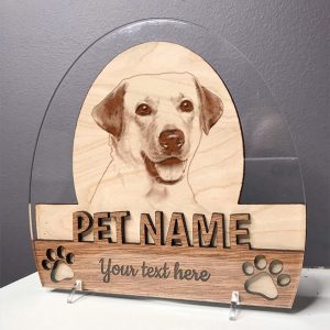 UnusualStandout #142 Personalized Engraved Pet Commemorative Plaque