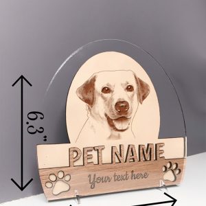 UnusualStandout #142 Personalized Engraved Pet Commemorative Plaque