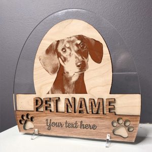 UnusualStandout #142 Personalized Engraved Pet Commemorative Plaque