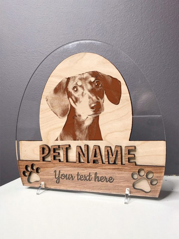 UnusualStandout #142 Personalized Engraved Pet Commemorative Plaque