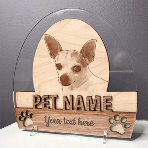 UnusualStandout #142 Personalized Engraved Pet Commemorative Plaque