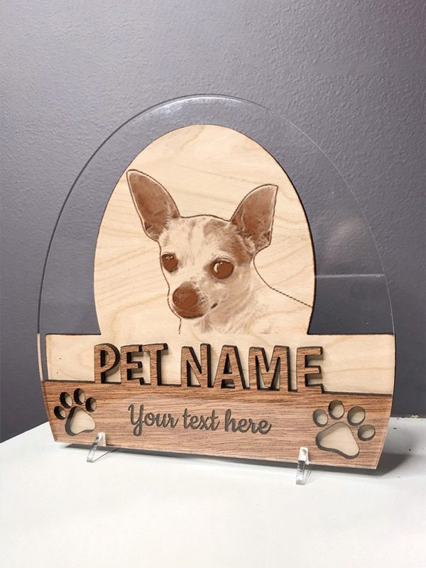 UnusualStandout #142 Personalized Engraved Pet Commemorative Plaque