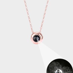 UnusualStandout #143 Custom Projection Picture Necklace