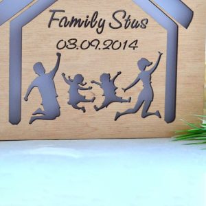 UnusualStandout #146 Custom Name Family Logo Decoration