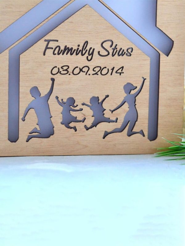 UnusualStandout #146 Custom Name Family Logo Decoration