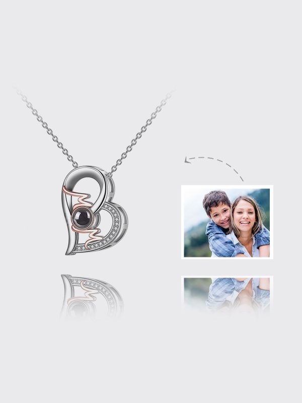 UnusualStandout #159 Personalized Mom Photo Projection Necklace