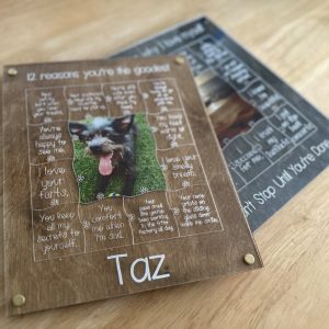 UnusualStandout # 16 12 Reasons You're the Goodest Dog Picture Frame