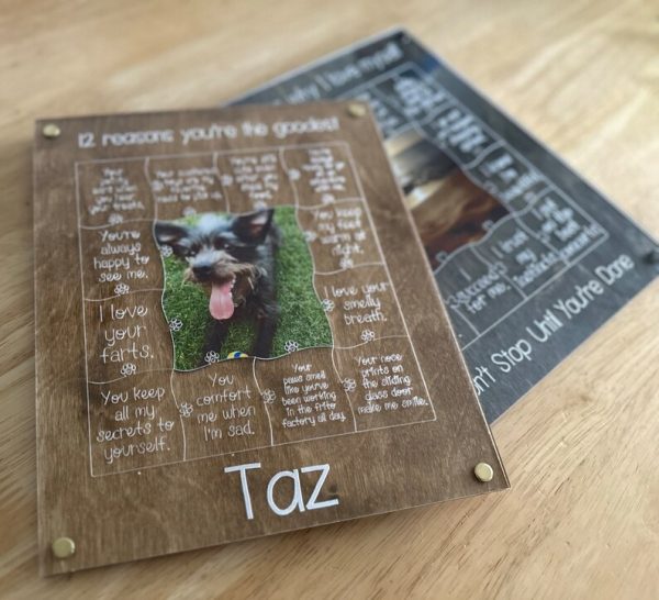 UnusualStandout # 16 12 Reasons You're the Goodest Dog Picture Frame