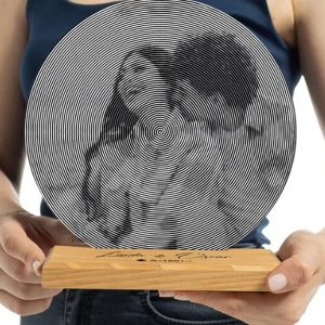 UnusualStandout #162 Personalized Custom Spiral Photo Plaque