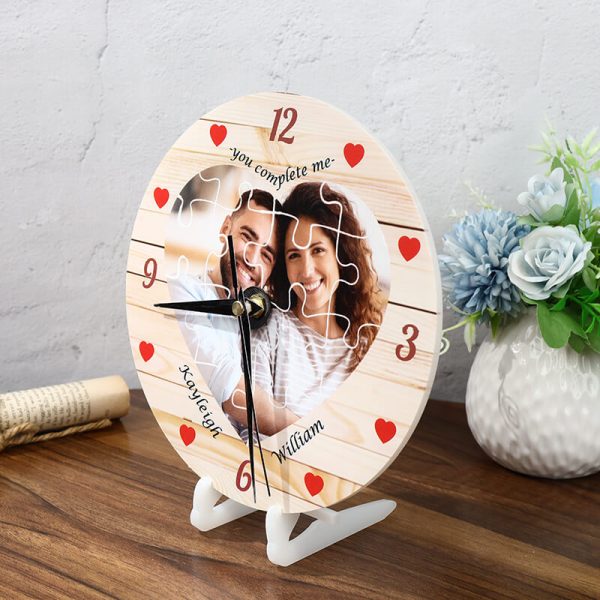 UnusualStandout #165 Custom Love Puzzle Clock