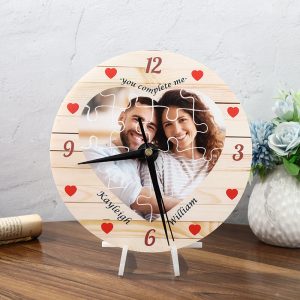 UnusualStandout #165 Custom Love Puzzle Clock