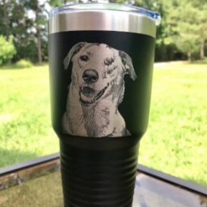 UnusualStandout #166 Custom Photo Engraved Stainless Steel Tumbler