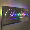 UnusualStandout #167 Personalized Name Mirror LED Light