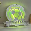 UnusualStandout #170 Personalized Football Mirror Light With Customized Name